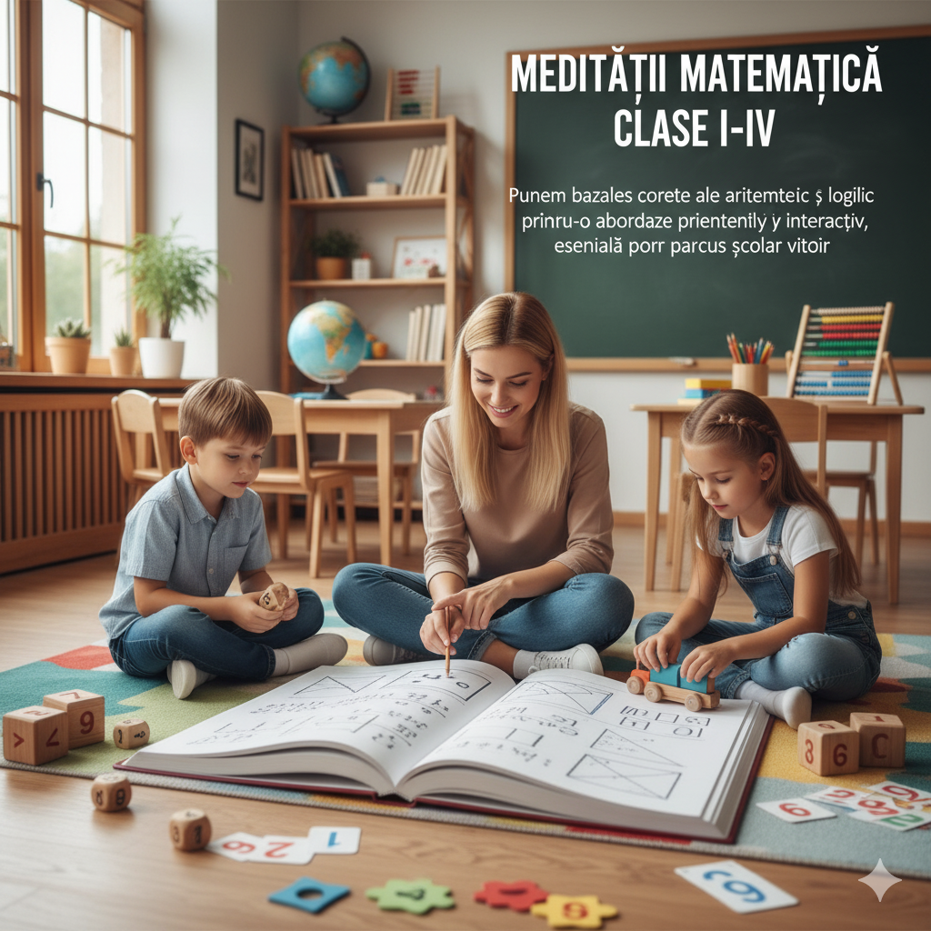 Meditații Matematică Clasele I-IV Club YoLo Timisoara