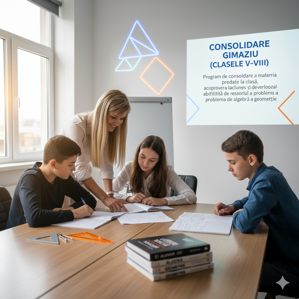 Meditații Matematică Gimnaziu (Clasele V-VIII) Club YoLo Timisoara